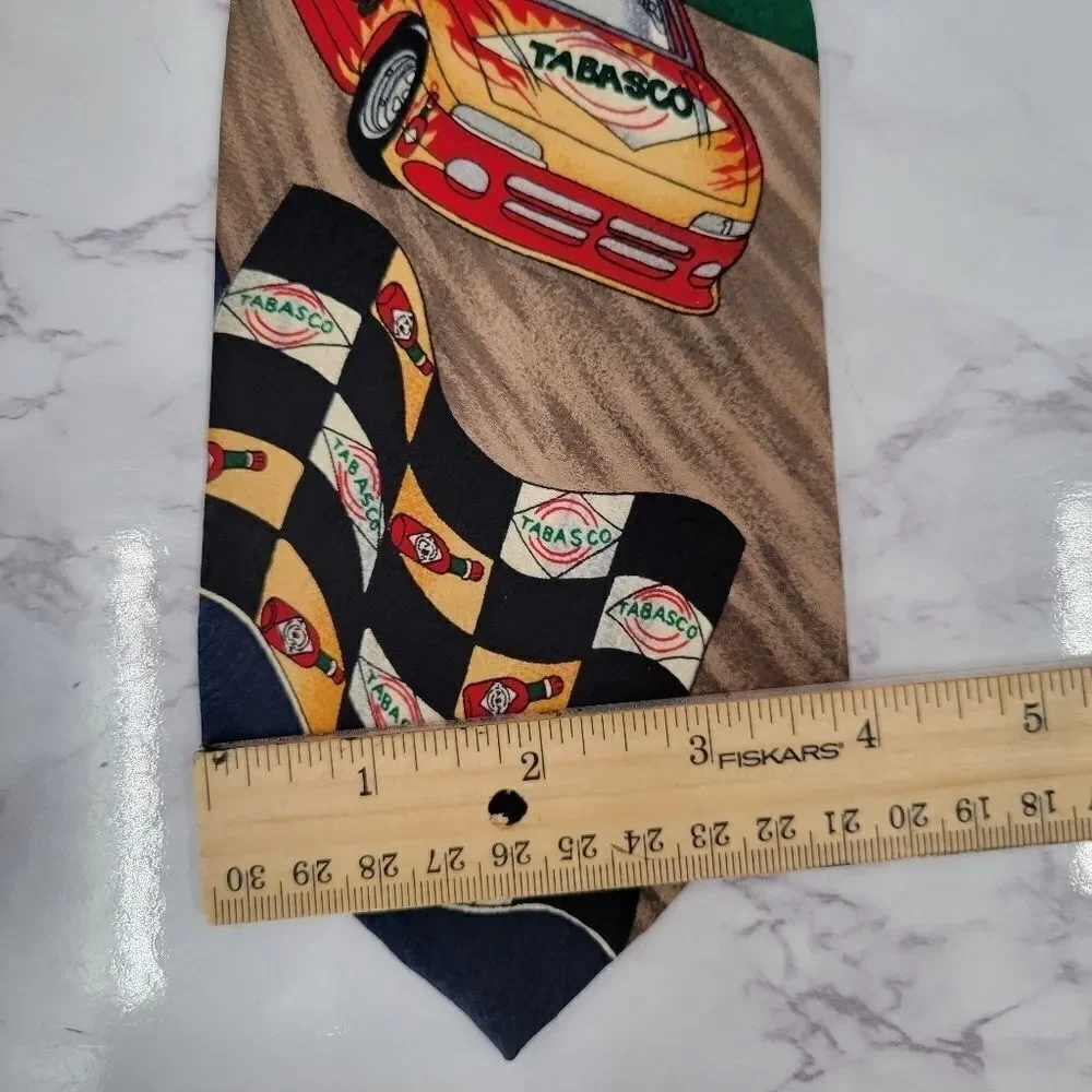 TABASCO Silk Nascar Men's Necktie